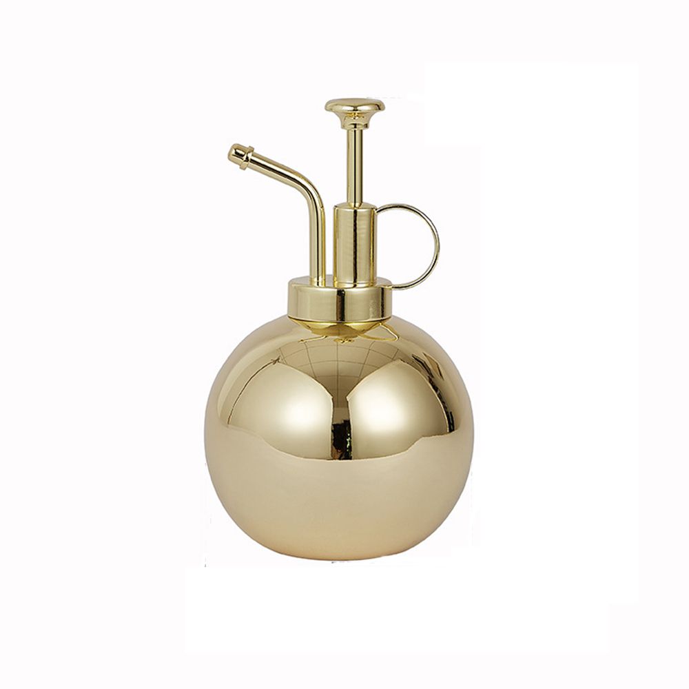 Flower Glass Garden Watering Pot Stainless Steel Watering Pot Gardening Potted Water Cans Sprayer Bottle For Home Garden: K 400ml