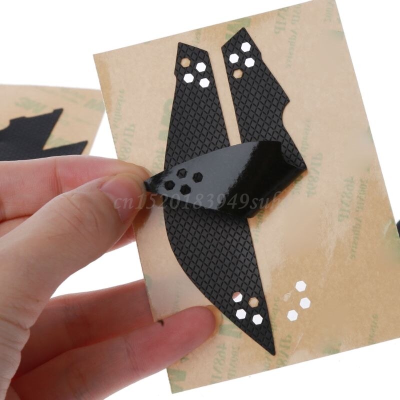 Hotline original jogos skates laterais do mouse, adesivos resistentes à suor almofadas, fita antiderrapante para glorioso modelo o mouse odin