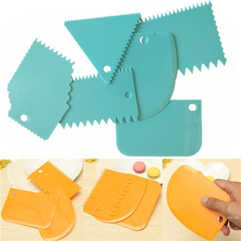 Raspador de plástico para cerámica, herramienta para tallar y esculpir arcilla, con forma de diente, textura de arcilla artesanal, 6 piezas