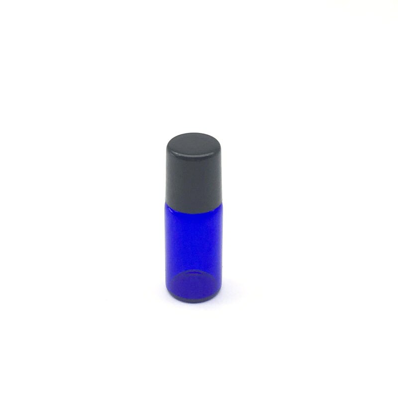 Echantillon de parfum vide 1ml 2ml 3ml 5ml 10ml bouteille en verre roulé bouteille à rouler bleu huile essentielle 1 pièce