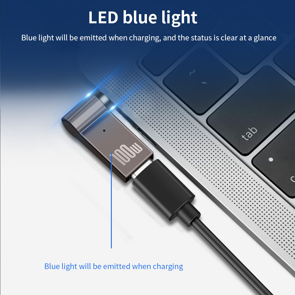 100w pd Laptop-Ladegerät Stecker Typ C zu DC-Buchse Stecker Adapter Buchse zu Stecker Stromrichter für Notebook-Computer PC