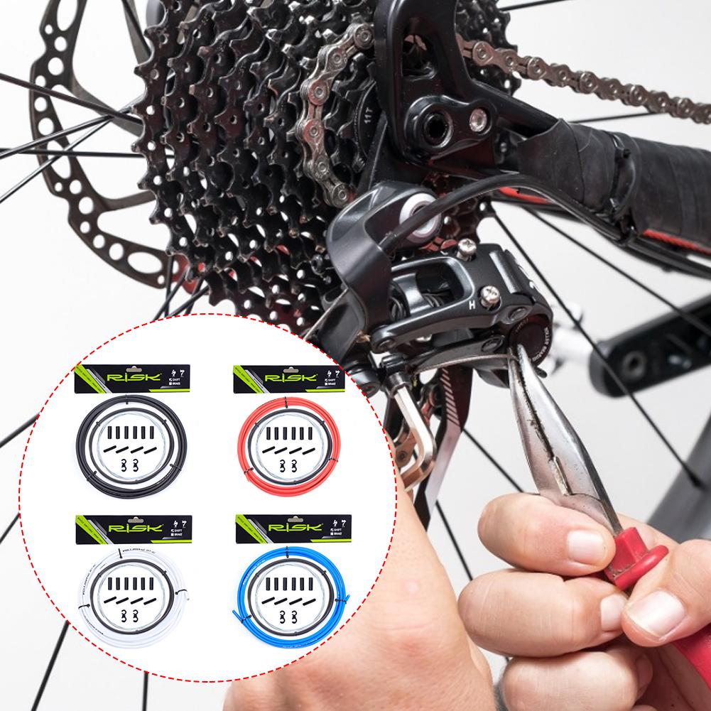 Fiets Shift Kabel Professionele Duurzaam Fiets Brake Shift Draad Kit Lijn Buis Set Voor Mountainbike Road Fiets Shift Lijn buis