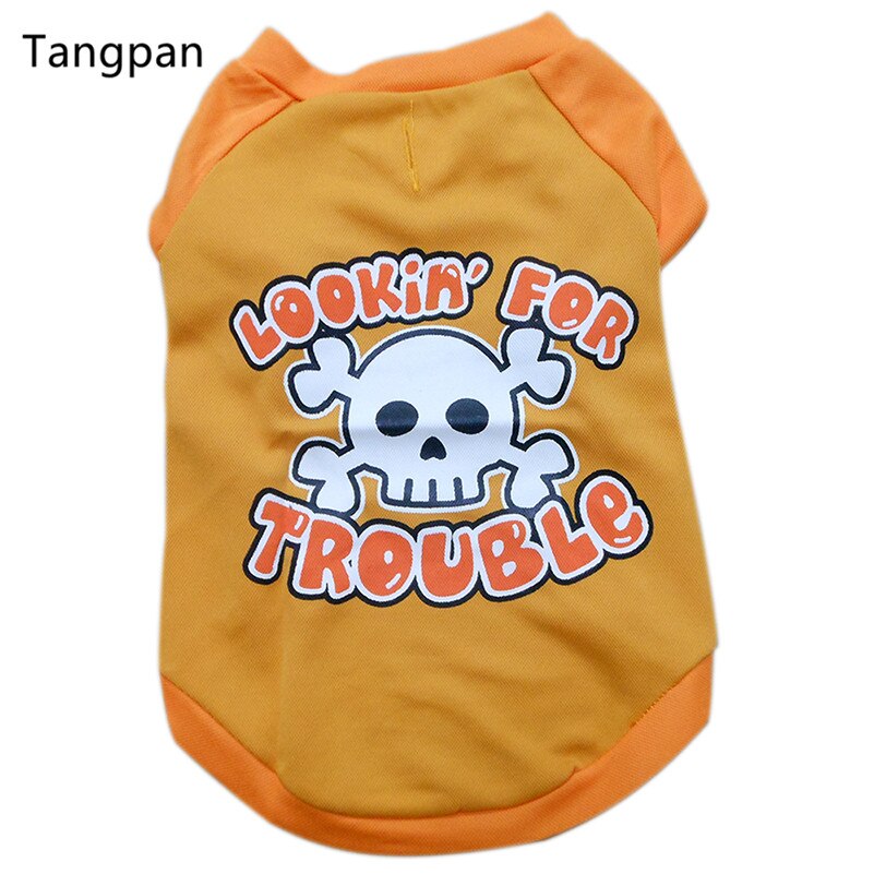 Tangpan hundskjorta sommar valpskjorta husdjurskläder