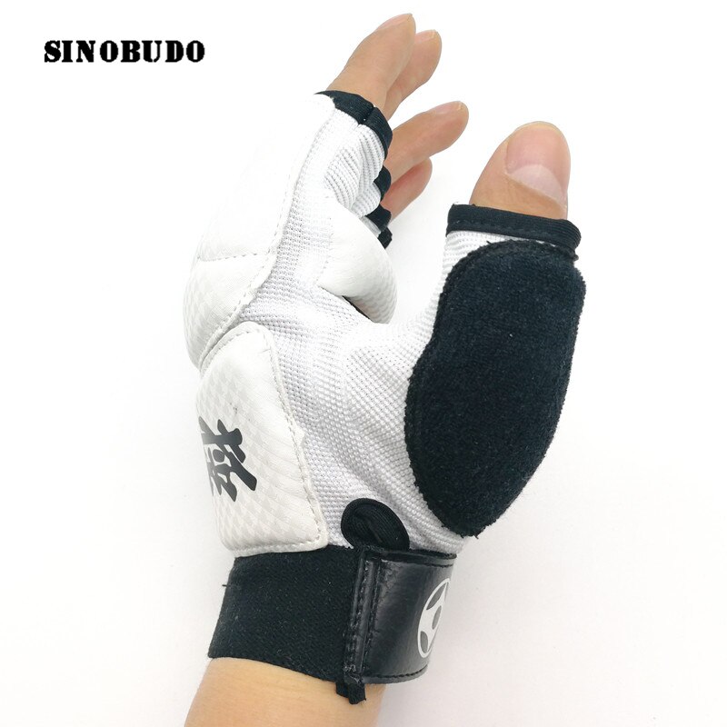 Guantes de kárate Kyokushin Kai, protectores de manos de lucha, Taekwondo, kárate, Kyokushin, Equipo de Boxeo