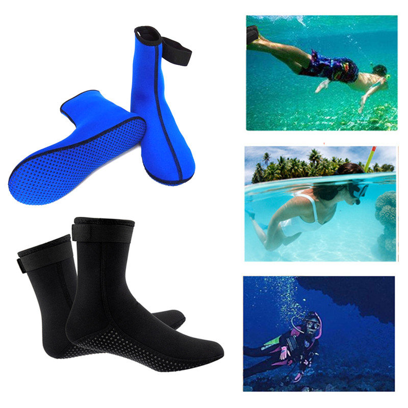 Duiksokken strandlaarzen wetsuit anti-kras antislip warmer zwemmen aan zee 3mm dikke warme snorkelschoenen duiken