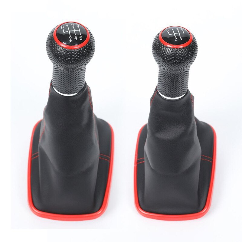Pomo de cambio de marchas de coche, accesorios de 12mm para Volkswagen VW Golf 4 MK4 Bora Jetta GTI R32 2000 2001 2002 2003 2004
