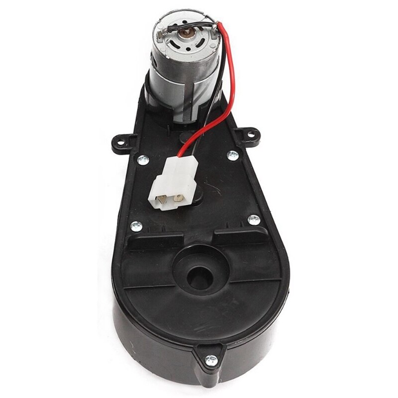 2 Pcs 550 Universal Kinder Elektrische Auto Getriebe mit Motor 12V 23000Rpm Motor mit Getriebe Box Kinder Fahrt auf Auto Baby Auto Teile