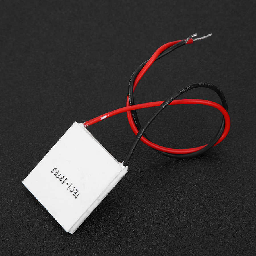 Thermoelectric Cool Plate TEC1-12703 12V 3A 30x30mm Peltier Heatsink Cooler