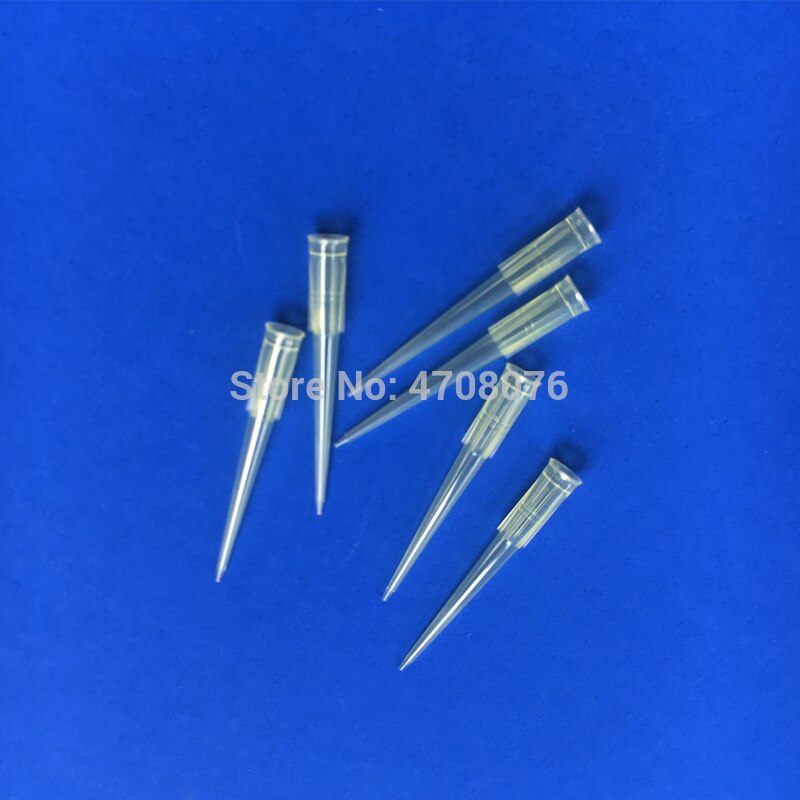 200ul/2000pcs PP Pipette Tips Disposable Plastic Micro Tip Polypropylene tube for lab transfer liquid standard
