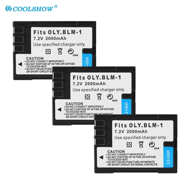 PS-BLM1 BLM-1 PS BLM1 Battery 2000mAh For Olympus C-5060 C-7070 C-8080 E-30 E-300 E-330 E-500 E-510 E-520 E3 Camera Battery