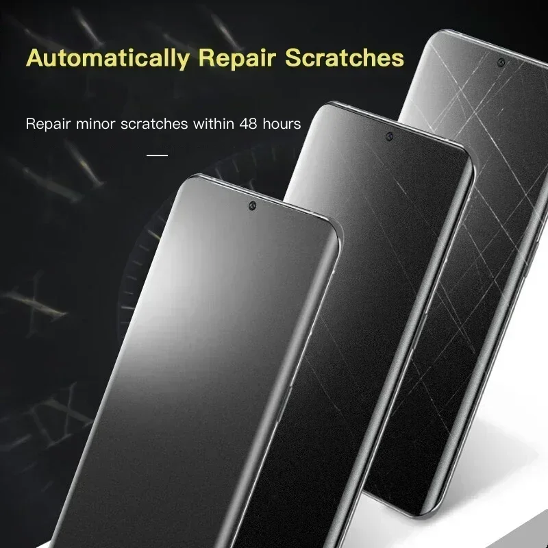 2-4PCS Matte Hydrogel Film for Realme 14 13 12 11 Pro Plus No Fingerprint Screen Protector Not Tempered Glass