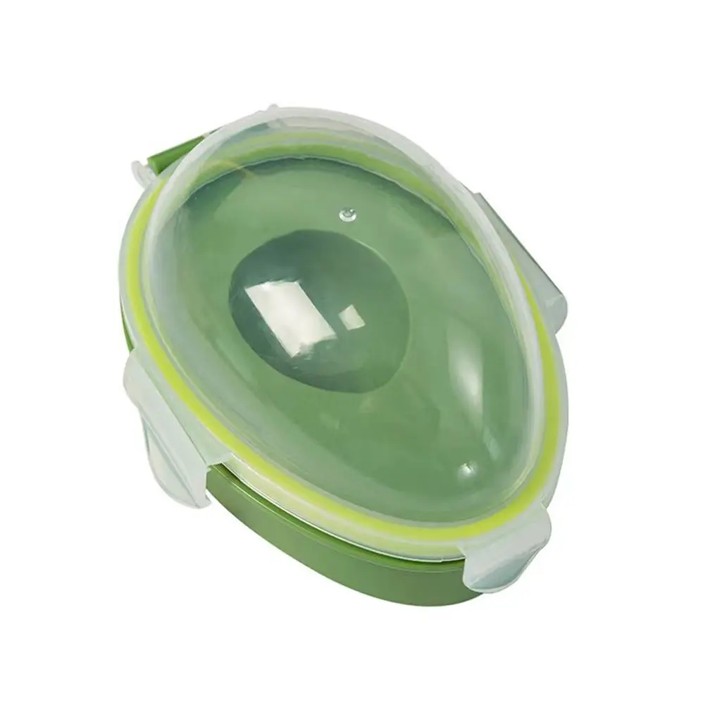 Klik op deksel Avocado-opslagcontainer Keeper Keuken Avocado Saver Voedsel Scherper Opbergdoos Fruit Groentehouder Vers houden: Default Title