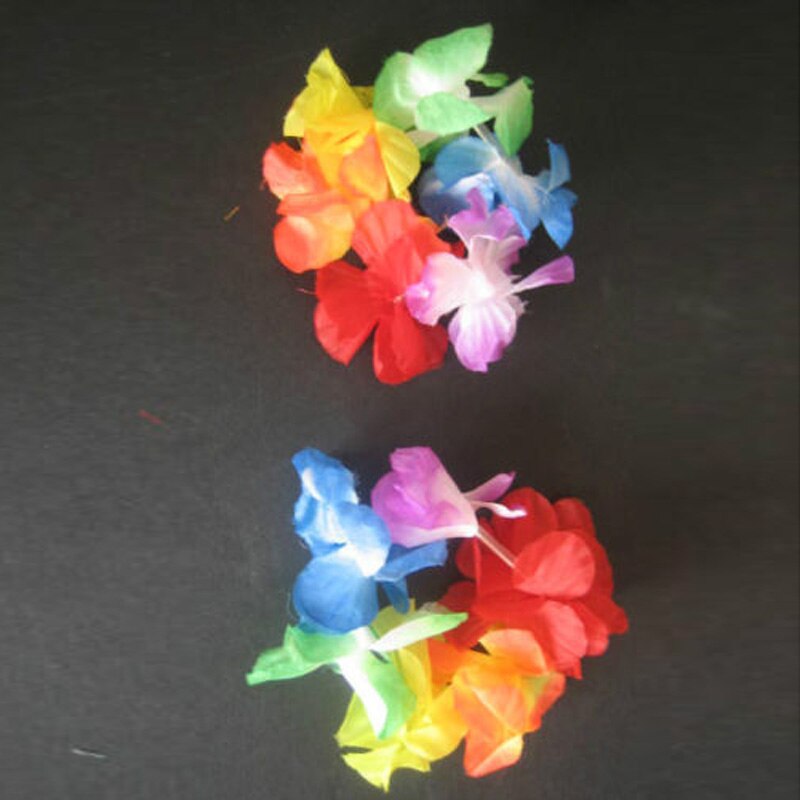 Set Fiesta Hawaiana: 15 Guirnaldas Lei, 3 Gafas Piña, Tatuajes – Decora Tu Tropical Party