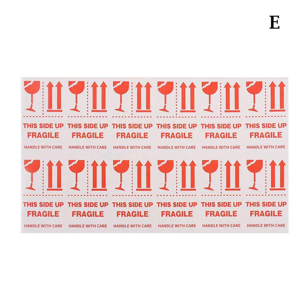 144 pz/lotto Utile fragile Etichetta di Avvertimento Adesivo 9x5 centimetri di Gestire con Etichetta di Cura di Mantenere caffè espresso di Trasporto di Imballaggio Marchio etichetta speciale: E