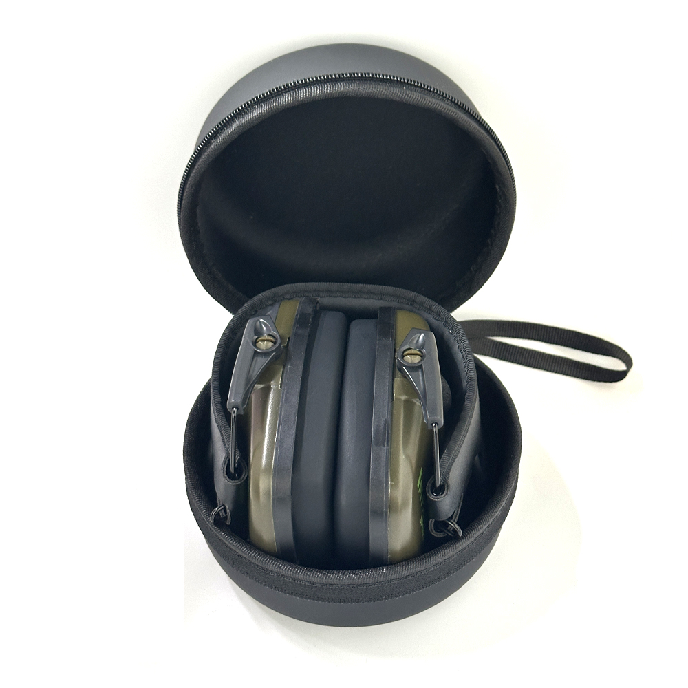 Aktive Headset-Kopfhörer zum Schießen, elektronischer Gehörschutz, Gehörschutz, Geräuschreduzierung, aktiver Jagd-Ohrenschützer