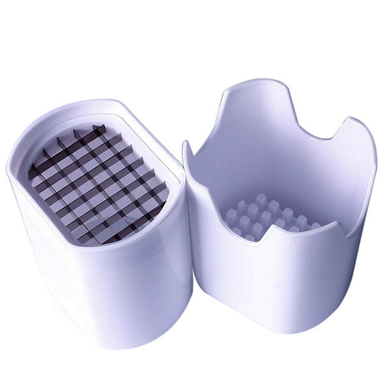 Vegetable Potato Slicer Cutter Cutter Chopper Chips Making Tool Cutting Kitchen Gadgets Durable Stainless Steel Grater Cutter: Default Title