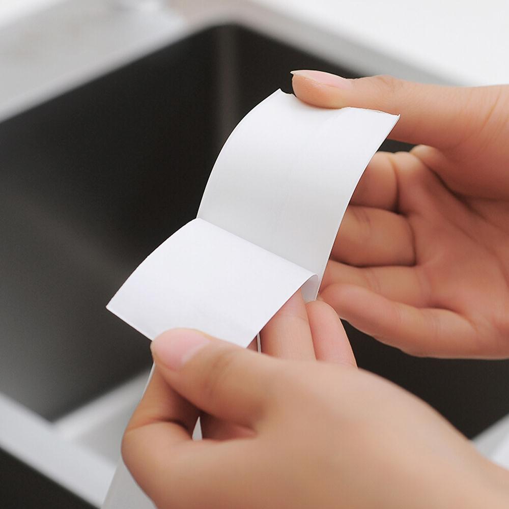 2 pièces pratique utile Gap résistant à la moisissure ruban Super adhésif ruban d'étanchéité ruban étanche à l'eau Air bricolage