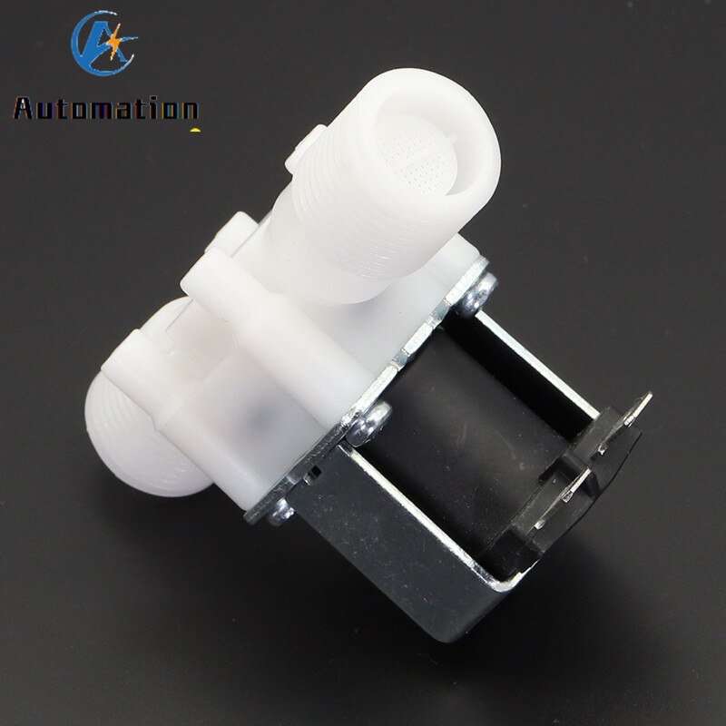 Válvula Solenoide de plástico de 1/2 ", 12V, 24V, 220V, válvula de agua NO/NC, válvula de agua de entrada/válvula de agua de drenaje