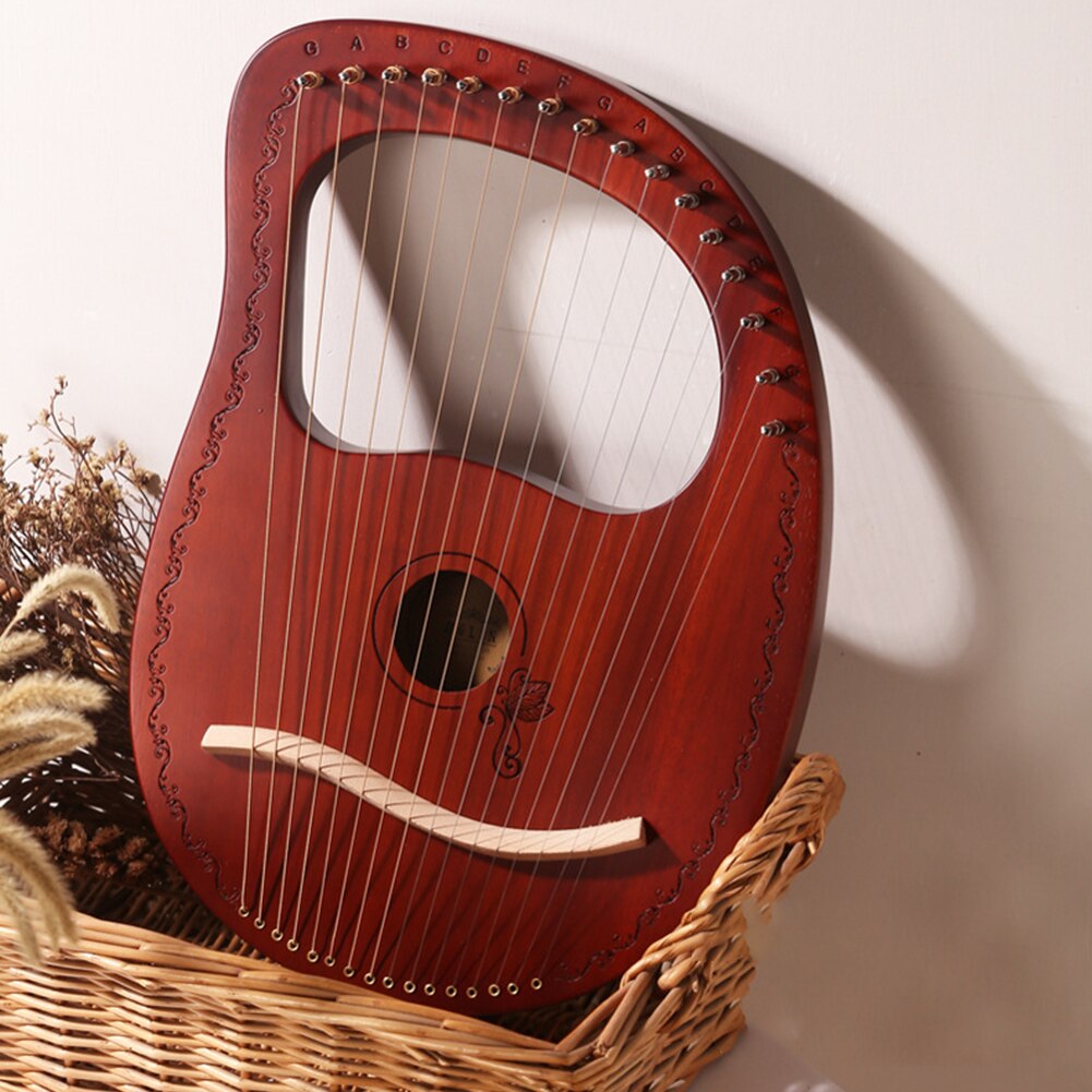 Entertainment Musical Instrument Travel Practice Portable Solid Wood Sound Kids Mini 10 16 String Lier Harp