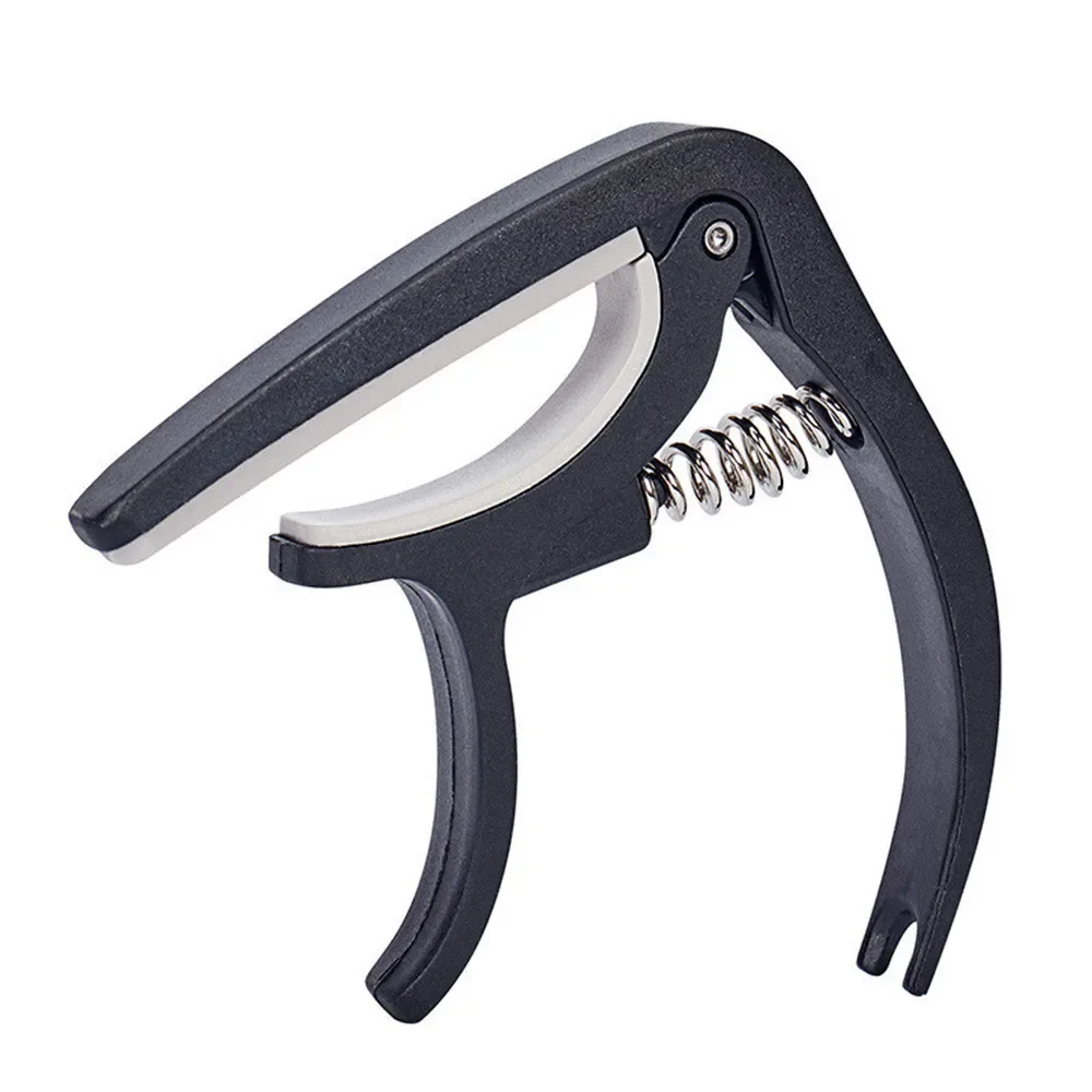 Guitar capo klemmer hurtigudløser tuning til 6- strenget akustisk elektrisk guitar ukulele bas musikinstrument tilbehør: Default Title