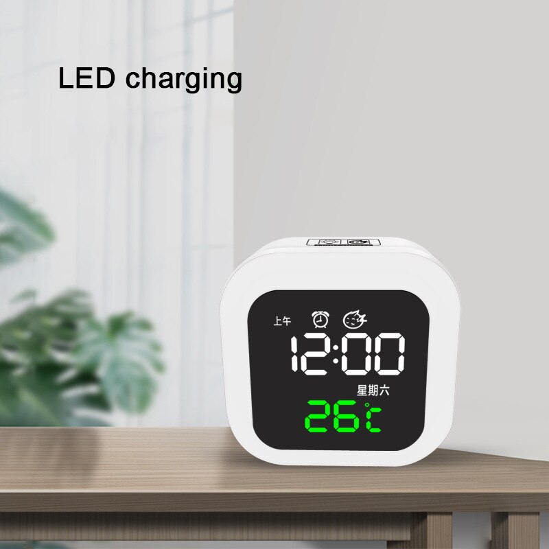 TIMESS Kids Alarm Clock Cute Digital Alarm Clock Kids Bedside Clock Kids Sleep Trainer Wake Up Night Light Electronics