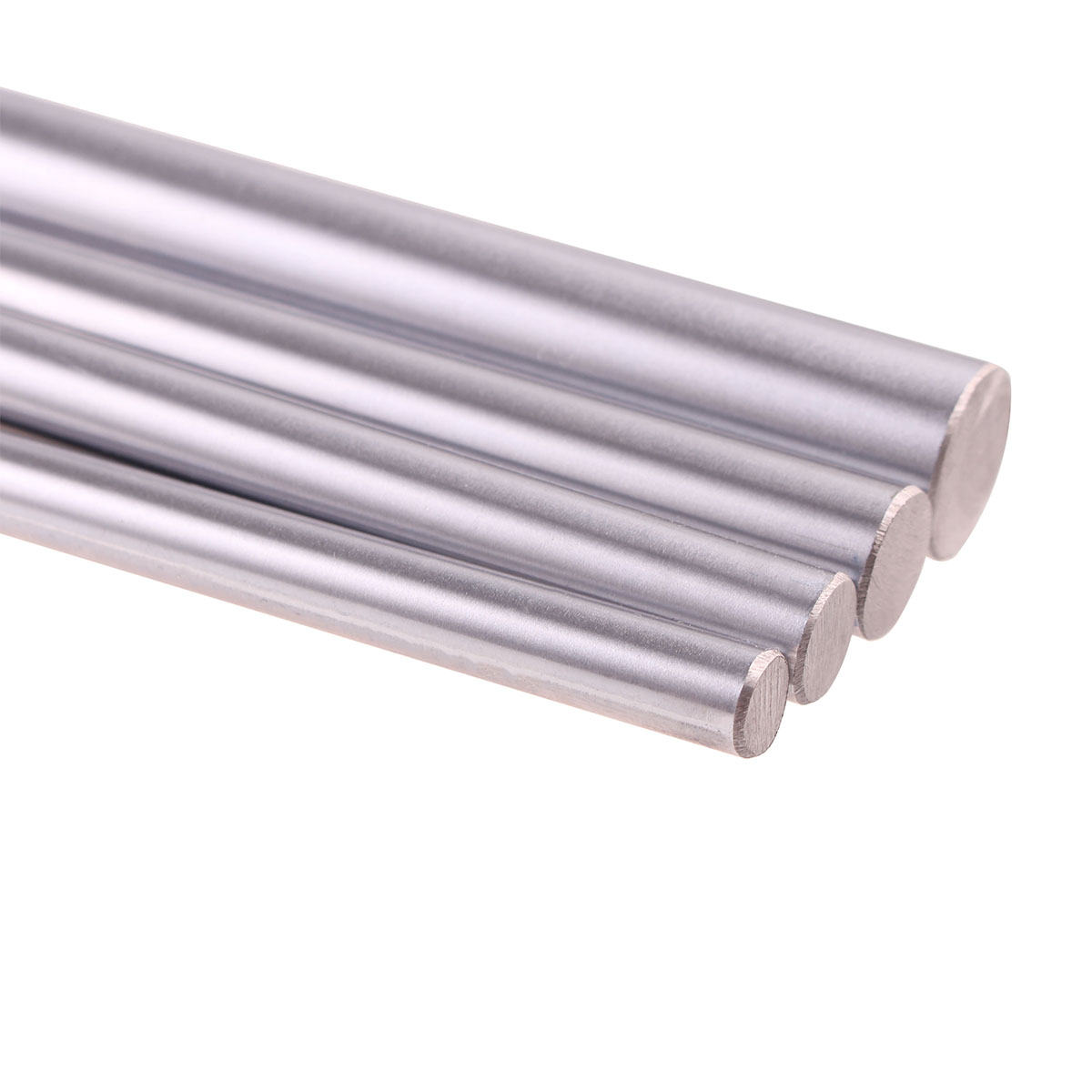 1 unidad de eje óptico de 6mm, 8mm, 10mm OD 6x100, 6x200, 8x100, 8x200mm, carril cilíndrico de eje lineal, varilla redonda cromada para impresora 3D CNC