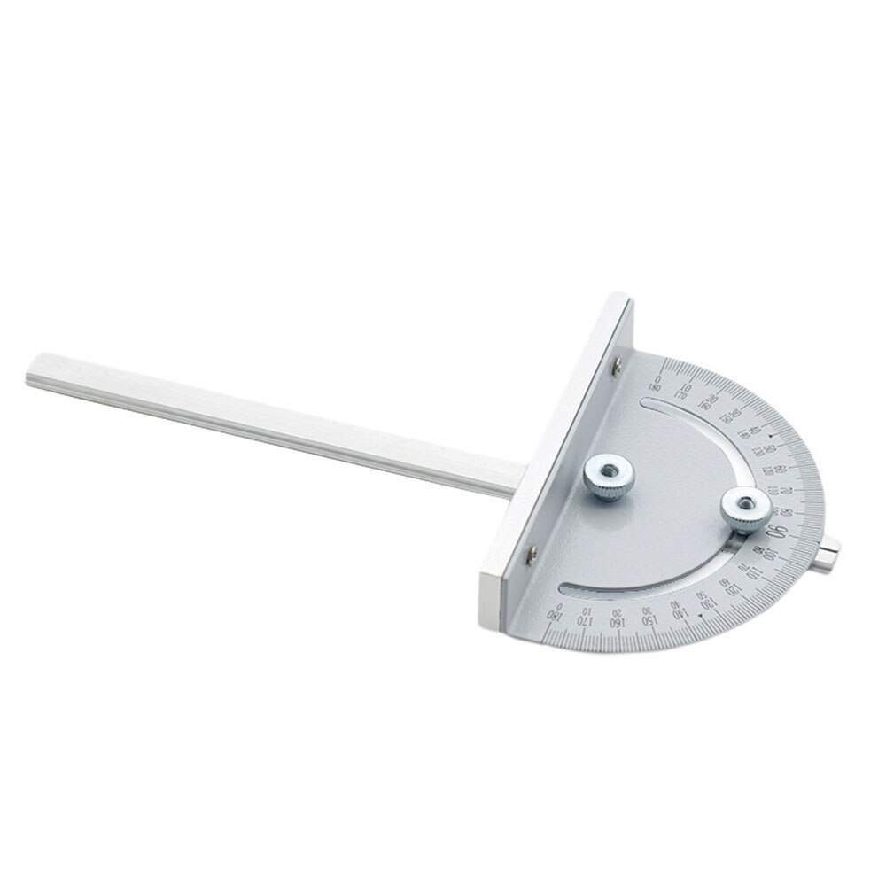 Aluminium Router Table Insert Plate Electric Wood Milling Flip Board with Miter Gauge Guide Set Table Saw Woodworking Workbench: Angle gauge