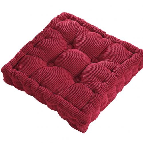 Tjock japansk stil stol kudde matta pad tatami sittdyna kudde stol sittdyna tatami golv kudde heminredning: Rosröd