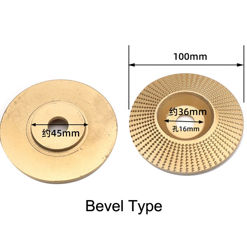 1pcs 85mm 100mm Wood Shaping Disc Grinding Wheel Rotary Disc Sanding Polish Wood Carving Disc Tools For Angle Grind