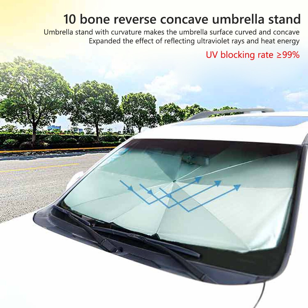Auto Voorruit Zonnescherm Zomer Uv Auto Zonnescherm Parasol Protector Voor Outdoor Persoonlijke Auto Ornamenten