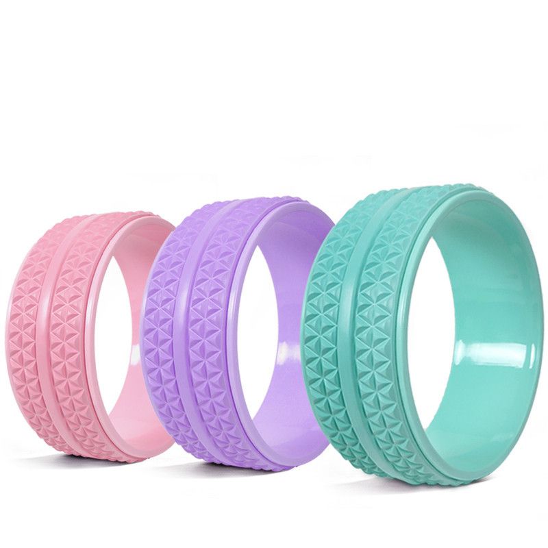 Yoga Wiel Open Back Home Fitness Oefening Apparatuur Beginners Open Schouder Massage 3d Antislip Pilates Ring Dharma wiel