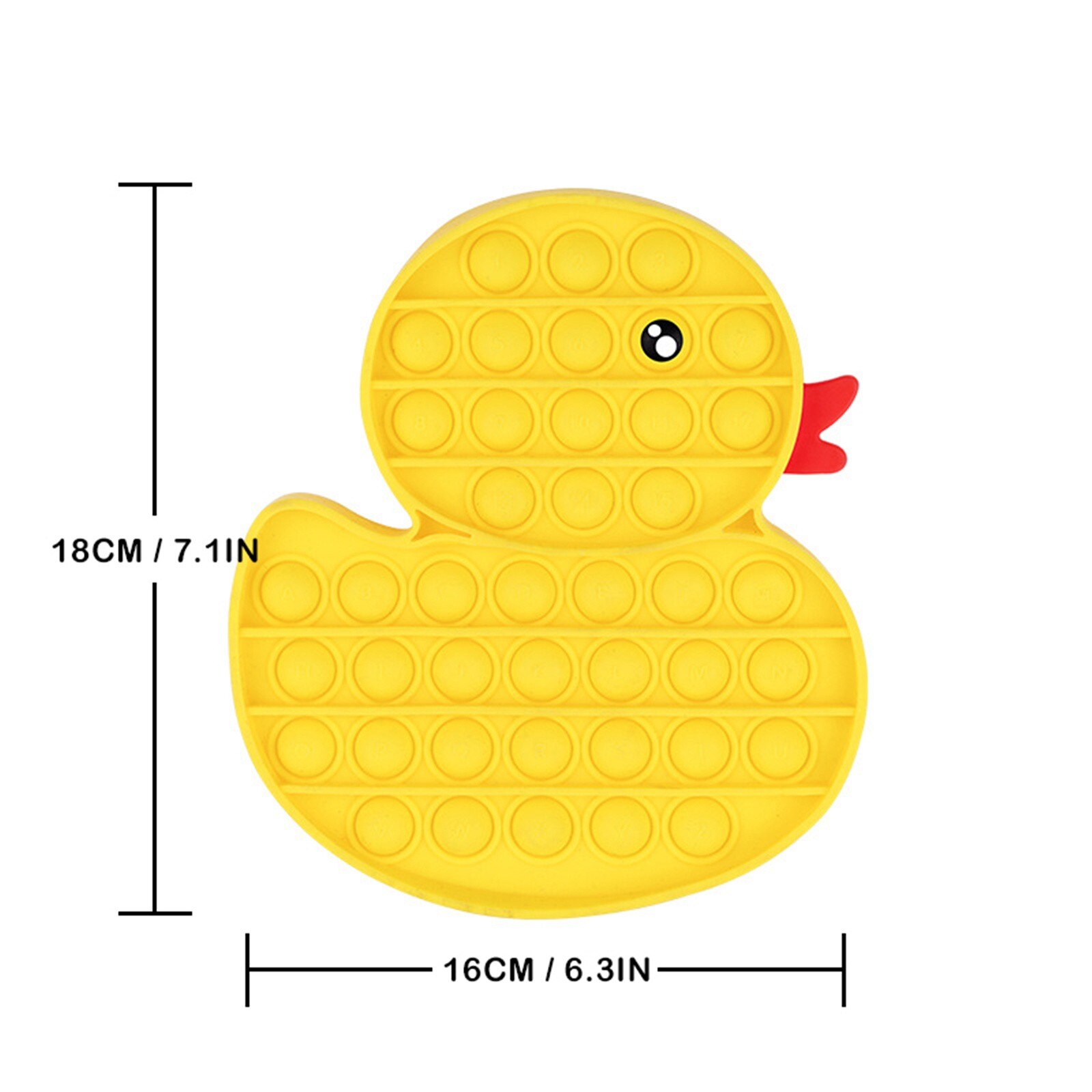 Push Pops Bubble Sensory Toy Autism Special Needs Stress Reliever Helps Relieve Stress and Increase Focus Soft Squeeze Kid Toys: I