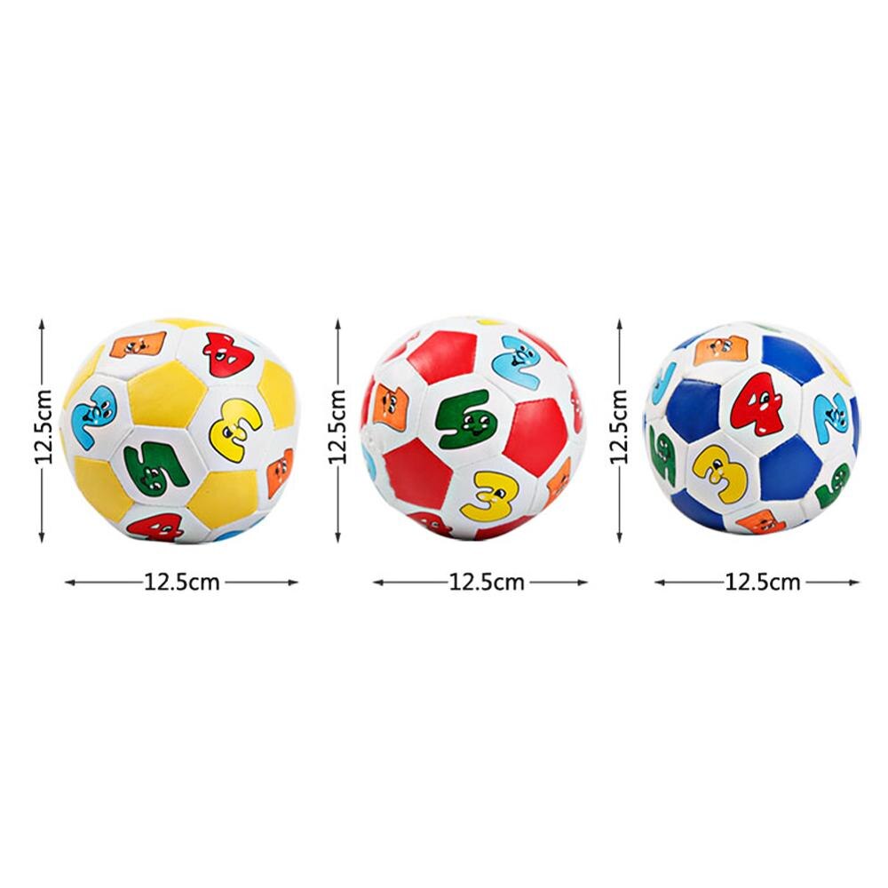 2 Stks/set 12.5Cm Voetbal Speelgoed Voor Kinderen Outdoor Fun Sport Play Toy Kleine Zachte Baby Training Voetbal Funny Kids bal Speelgoed: Default Title