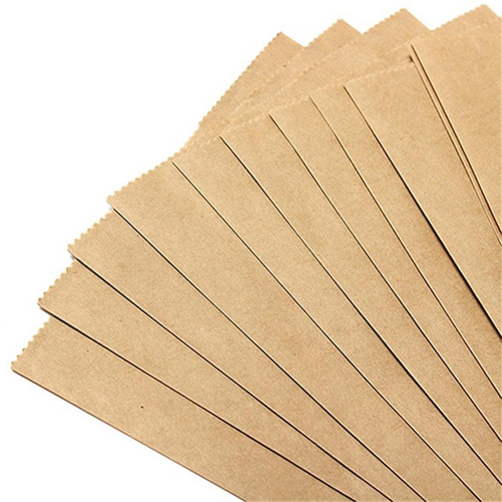10Pcs Brown Kraft Paper Bags Kraft Brown Delicious Envelope Bag Wedding Party Cookies Wrap Treat Brown Paper Bag