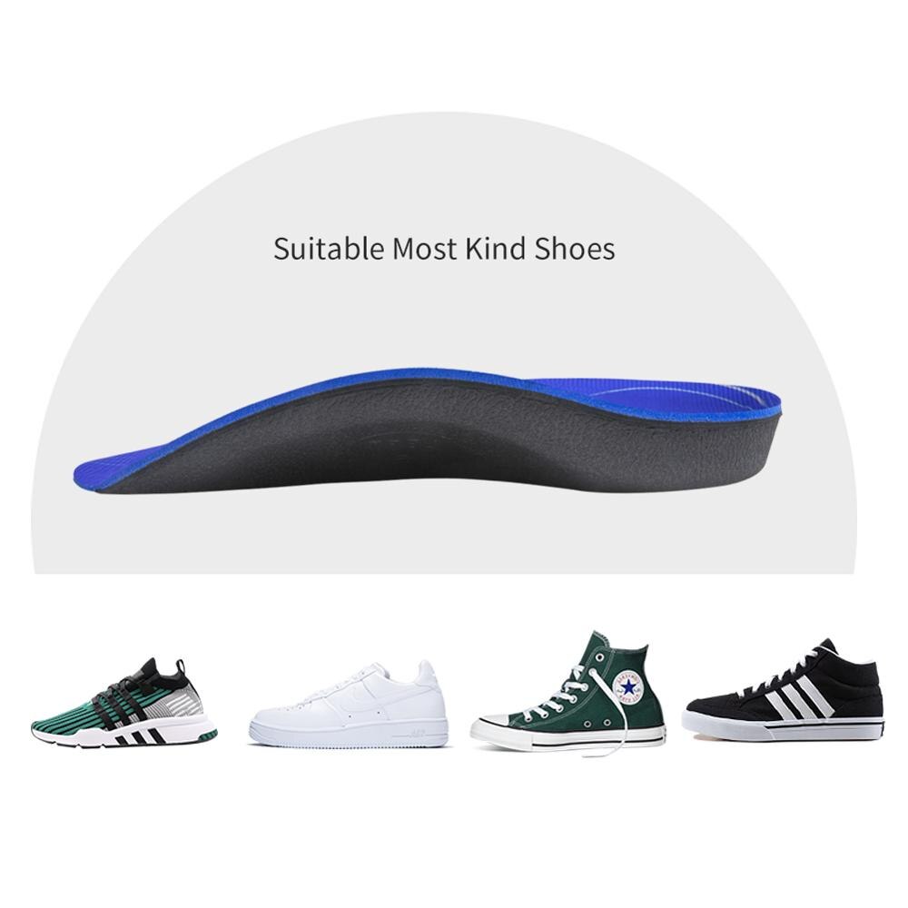 3ANGNI 3/4 Arch Support Orthotic Plantar Fasciitis Insoles Men Woman Inserts Orthopedic Shoes Insoles For Flat Feet Heel Pain