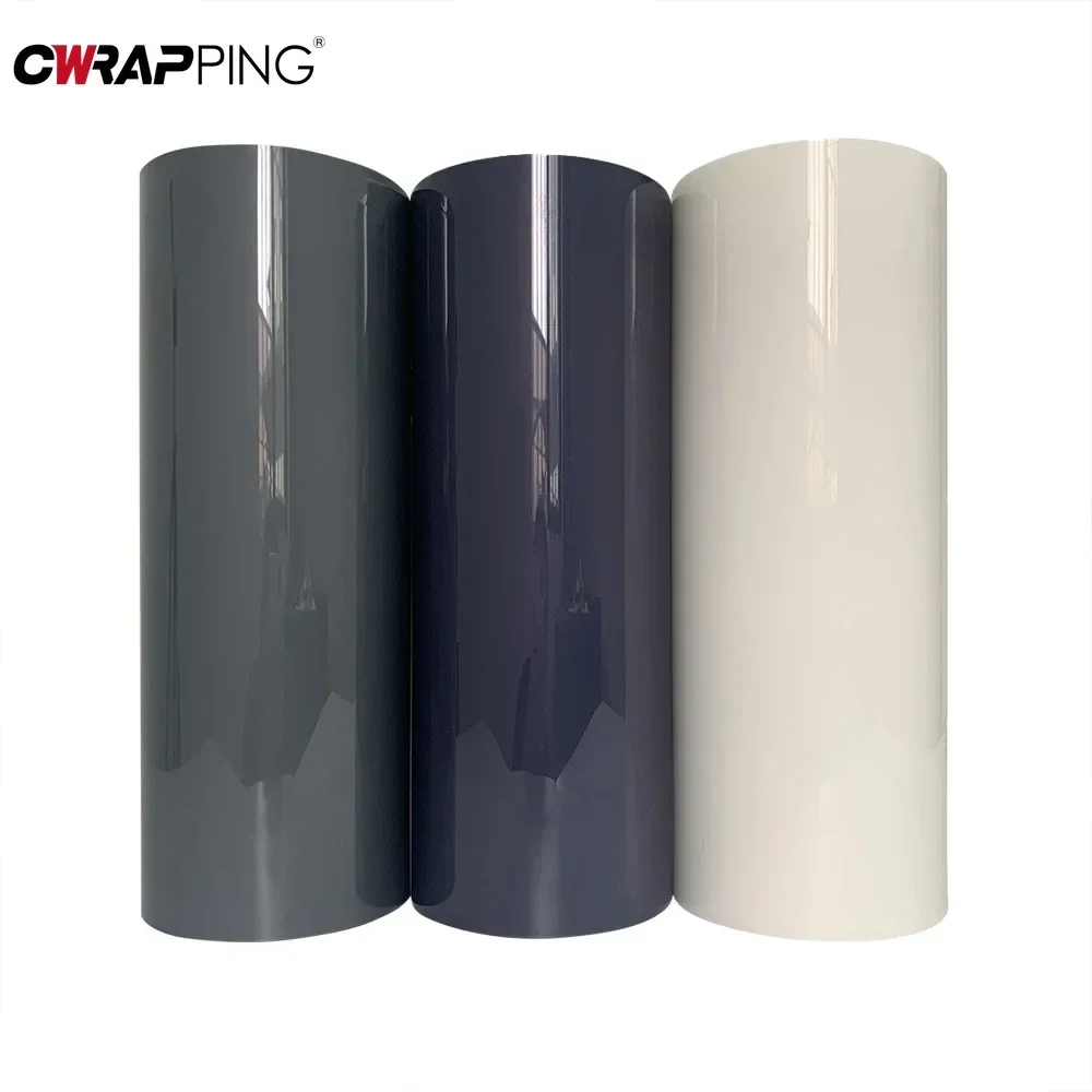 Self-Healing TPU Headlight Film Photochromic UV Protection Car Lamp Film Universal Anti-Scratch for Auto Light Tinting Car Care