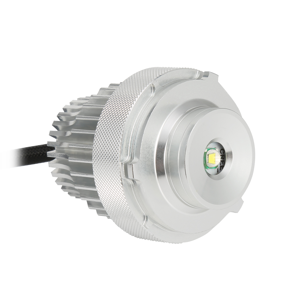 2 uds. Luces de posición LED de Ojos de Ángel 80W sin Error para BMW serie 5 E60 E61 LCI LED Halo anillo de luz Kits de bombillas de estilo de faro de coche