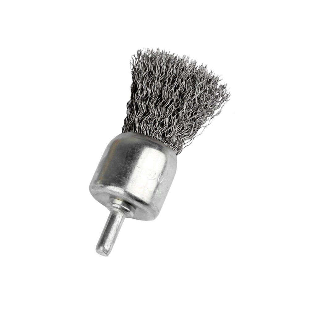 15/25/30mm Rotary Stainless Steel Wire End Cup Brush Wheel 6mm Shank for Drill