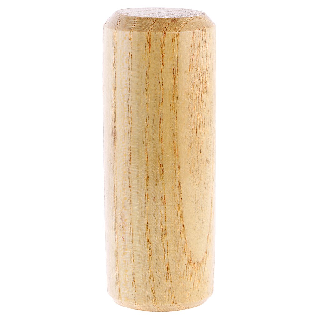 Cylinder sand shaker rytme musikinstrumenter træ hånd percussion