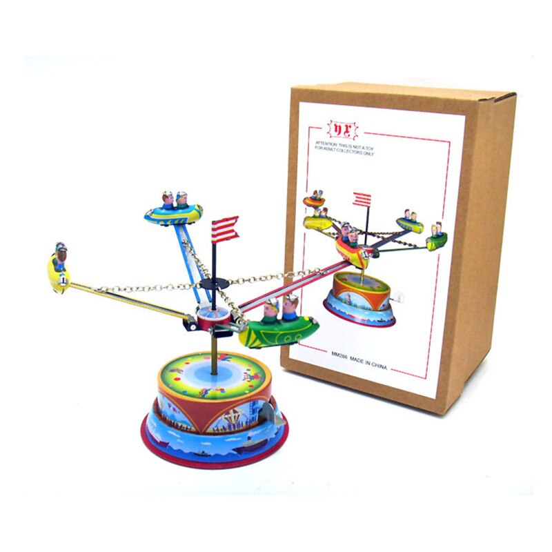 Antieke Tin Speelgoed Wind Up Speelgoed Metalen Ambachtelijke Robot Collection Fotografie Props Kerst Cadeau
