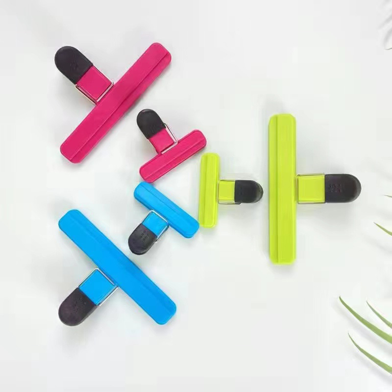 1/3 stk. bærbare store chipposeklemmer plastik assorterede størrelser mad-snackforsegling forseglingsklips tætningsklemme køkkenopbevaringstilbehør