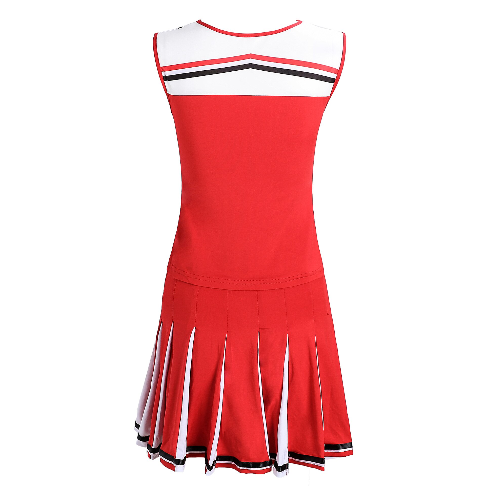 Sexet baby pige cheerleader kostume kvindelig dans kostume cheerleading dragter form cheerleader uniform