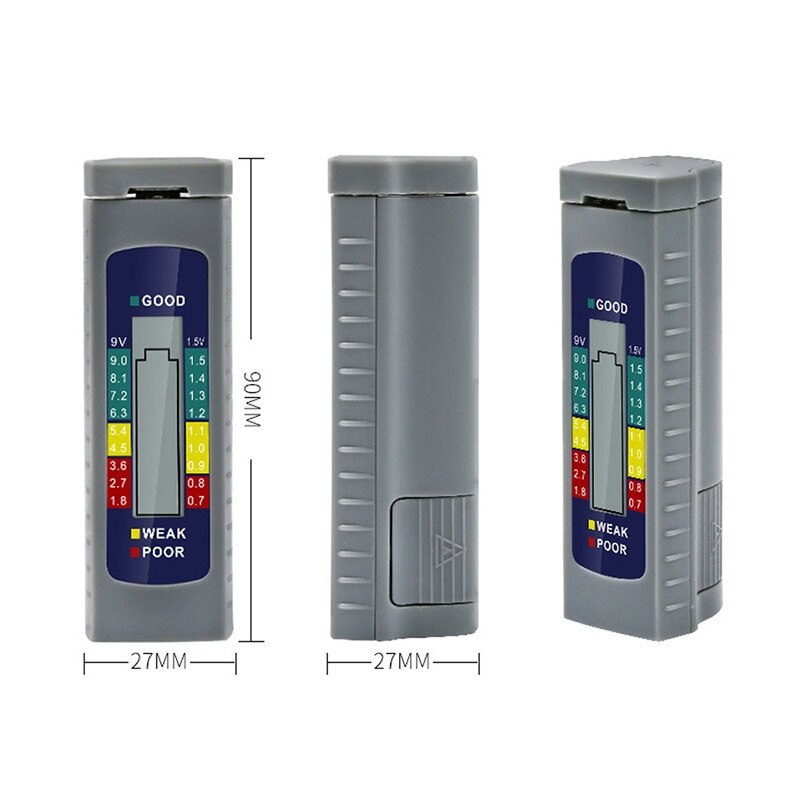 Digital Battery Capacitance Diagnostic Tool LCD Screen Battery Tester Digital Battery Tester Battery Checker
