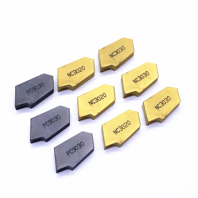 Inserti per scanalatura SP200 SP300 SP400 PC9030 NC3020 NC3030 inserti in metallo duro per scanalatura SP 300 utensili per tornio inserto per tornitura