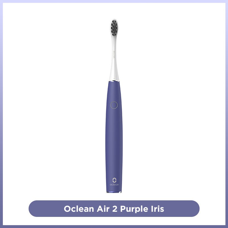 Oclean Air 2 Sonic Electric Toothbrush IPX7 Waterproof Fast Charging 40 days 3 Brushing Modes Quiet Smart Tooth Brush for Adult: Purple Iris