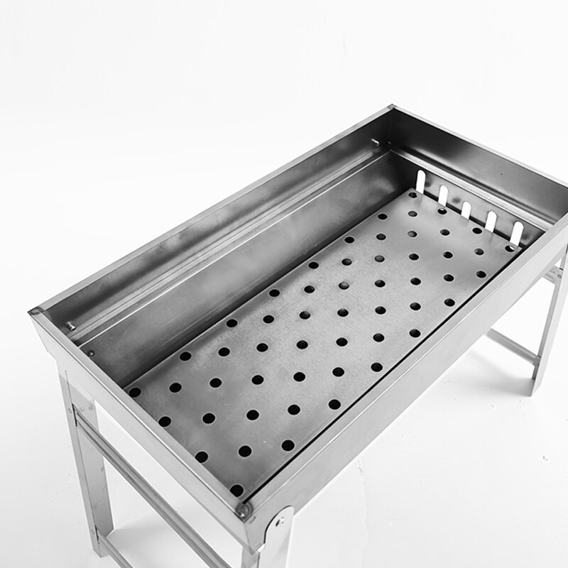 Outdoor tabletop portable stainless steel barbecue grill bbq charcoal grill