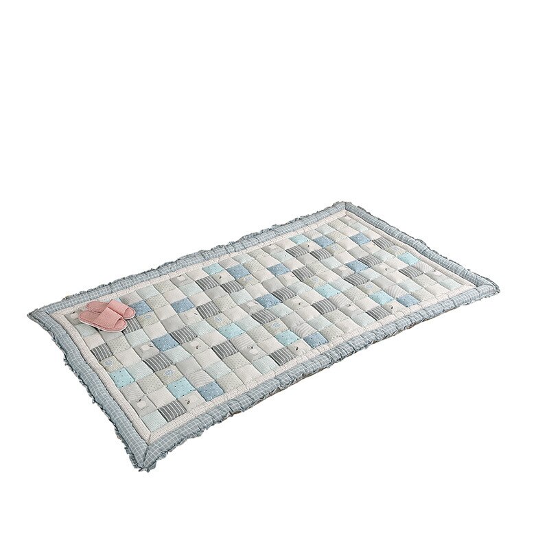 Household Living Room Carpet Thick Soft Functional Tatami Non-slip Kid Crwel Mat Simple Modern Cotton Water-absorption Rugs