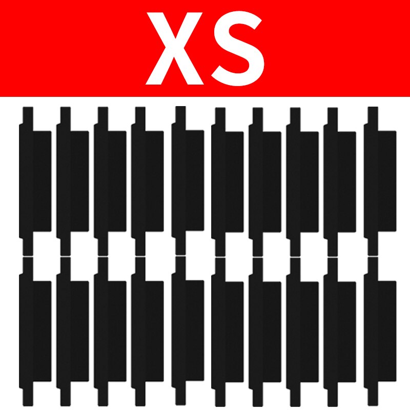 10 sztuk naklejki izolacyjne baterii ochrony rury owijania izolacji naklejki dla iPhone X XS XSM XR 11 12 13 Pro Max mini: XS