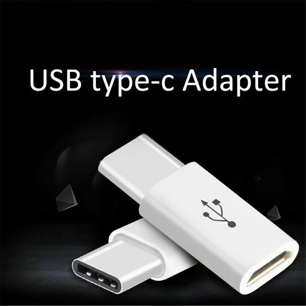 Android Micro USB Adapter USB Female Naar Type-C Connector Male Adapter Converter Micro-B Naar USB-C connector Oplaadkabel