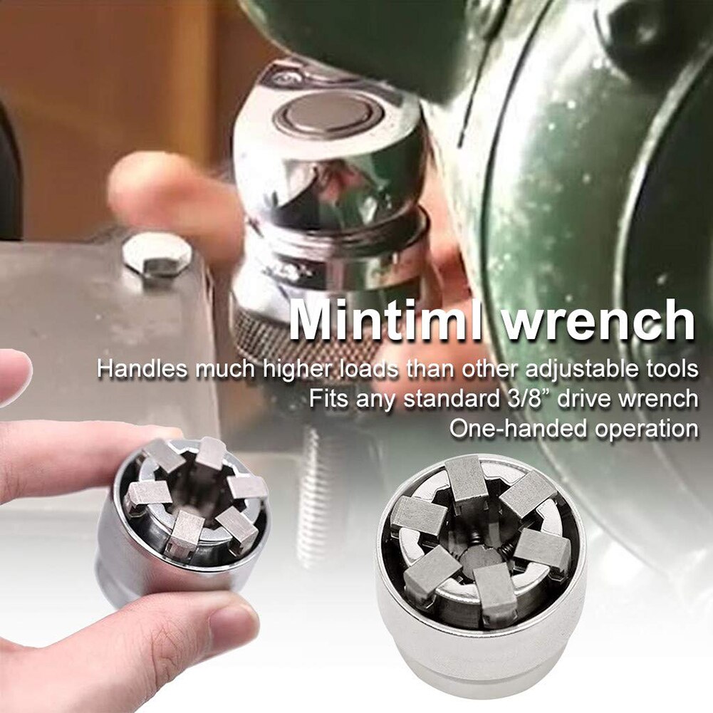 Multifunction Socket Wrench Universal Wrench Multi-Hole Adaptive Wrench All-Fitting Multi Drill Attachment Magical Tool